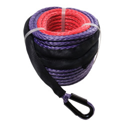 Saber Pro Double Braided 30M Winch Rope - blue