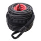 Saber Pro Double Braided 30M Winch Rope - black