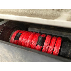 Saber Pro 13,500kg 12mm Comp Spec Red Single Braided Winch Rope – 50M