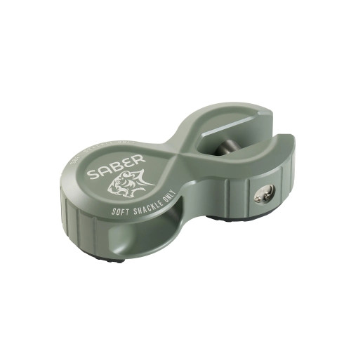 Saber 7075 Alloy Winch Shackle Pro - Cerakote Jungle Green