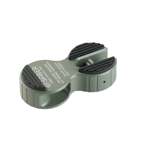 Saber 7075 Alloy Winch Shackle Pro - Cerakote Jungle Green