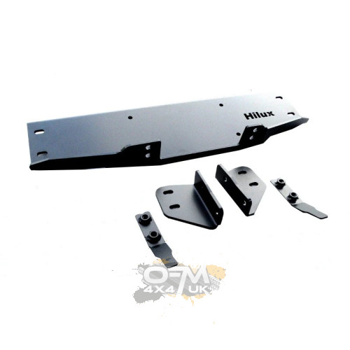 Hidden Winch Mount Plate Toyota Hilux (2005–2015) – Fabryka 4x4 Steel Winch Plate