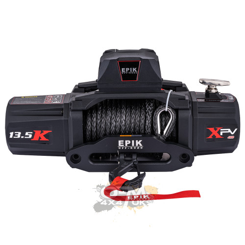 Epik XPV Winch 13500lb with Synthetic Rope
