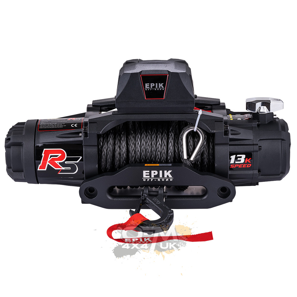 Epik RS Dual Speed Winch 13000lb with Synthetic Rope