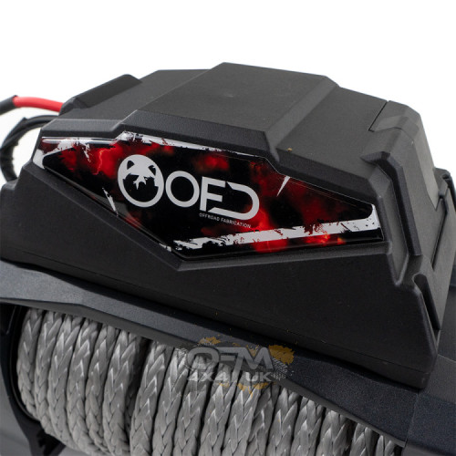 Winch with Synthetic Rope 9500 lbs OFD URSA