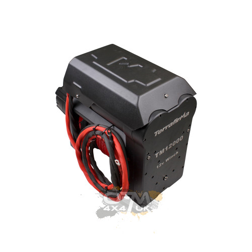 Terrafirma TM12000 Twin Motor High Speed Electric Winch (Synthetic Rope, TF3360)