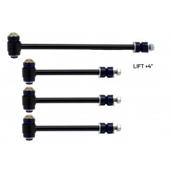 Bad Label Sway Bar Link Kit for Nissan Patrol Y61 wagon — 4-inch Lift (Set of 4)