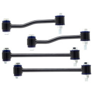 Bad Label Reinforced Front & Rear Sway Bar Link Kit for Jeep Wrangler JK — 2-inch Lift (Set of 4)