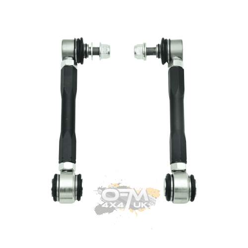 Bad Label Adjustable Front Sway Bar Link Kit for Jeep Wrangler JL / Gladiator JT — 0–3-inch Lift (Pair) Bad Label Adjustable Front Sway Bar Link Kit for Jeep Wrangler JL / Gladiator JT — 0–3-inch Lift (Pair)