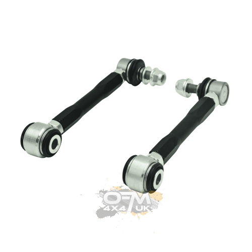 Bad Label Adjustable Front Sway Bar Link Kit for Jeep Wrangler JL / Gladiator JT — 0–3-inch Lift (Pair) Bad Label Adjustable Front Sway Bar Link Kit for Jeep Wrangler JL / Gladiator JT — 0–3-inch Lift (Pair)
