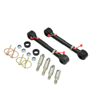 Bad Label Quick Disconnect Front Sway Bar Link Kit for Jeep Wrangler JK — 2–4.5-inch Lift (Pair)
