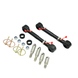 Bad Label Quick Disconnect Front Sway Bar Link Kit for Jeep Wrangler JK — 2–4.5-inch Lift (Pair)