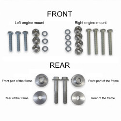 550FR Drive Lowering Kit for Dacia Duster 4WD Suspension Lifts