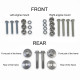 550FR Drive Lowering Kit for Dacia Duster 4WD Suspension Lifts