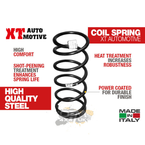 XT Automotive Rear Coil Spring +40mm – Hyundai Terracan (2001–2007) XT Automotive Rear Coil Spring +40mm – Hyundai Terracan (2001–2007)