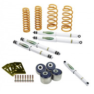 Ironman 4x4 Complete Suspension Lift Kit +50mm Nitrogas with Steering Damper for Nissan Patrol Y61 SWB