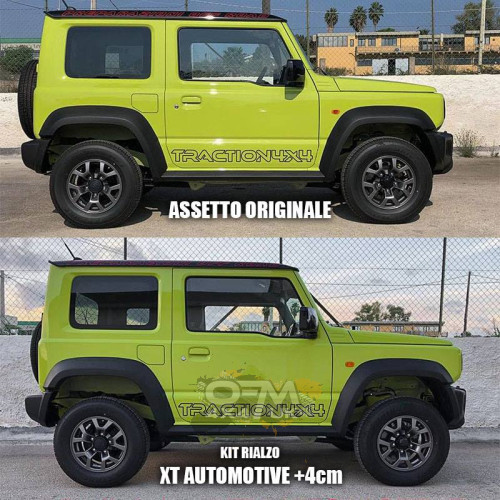 XT Automotive Suspension Lift Kit +40mm for Suzuki Jimny 2018-on