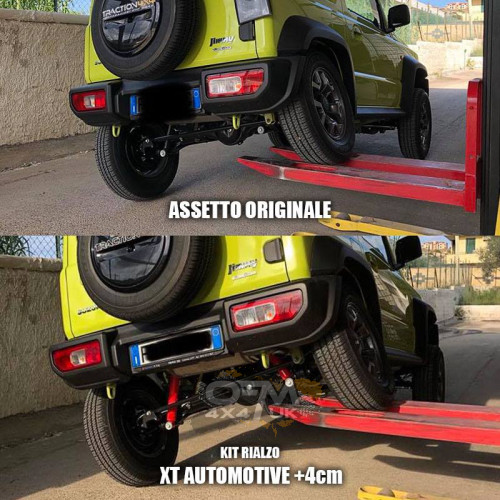 XT Automotive Suspension Lift Kit +40mm for Suzuki Jimny 2018-on