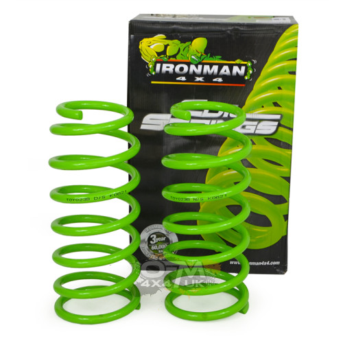 Ironman 4x4 Rear Performance Coil Springs 0-200kg Lift 45mm TOY023B
