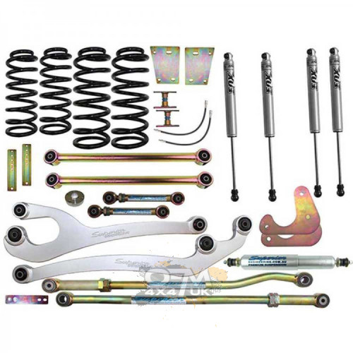 Suspension Lift kit Lift 125mm / 5" Super Flex Superior Engineering Toyota Land Cruiser 80 / 100 series