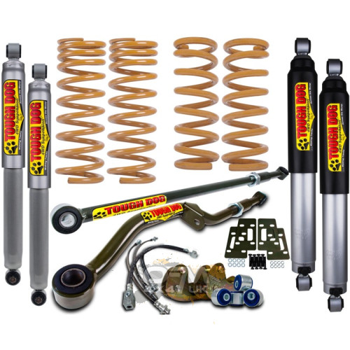 Tough Dog Big Bore Adjustable Suspension Lift Kit +125 mm (ABS) – Nissan Patrol Y61 (2000+)