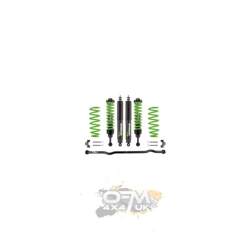 Ironman 4x4 FoamCell Pro KDSS Suspension Lift Kit +50mm – Toyota Land Cruiser Prado 120 (KDSS Equipped)