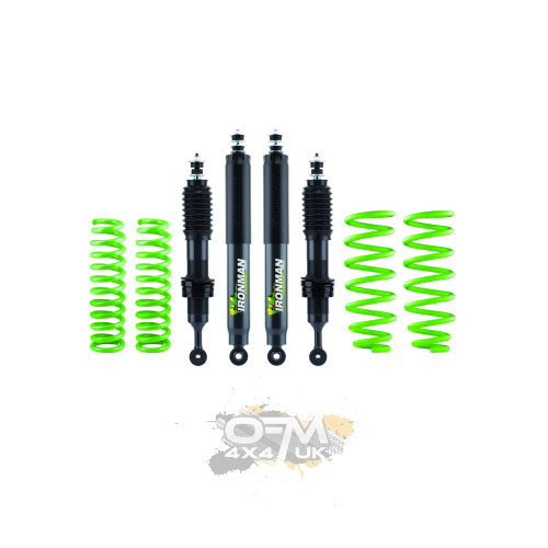 Ironman 4x4 Foam Cell Pro Rebuildable Suspension Lift Kit +50mm for Toyota Land Cruiser Prado J95 Long Wheelbase (1996–2002)