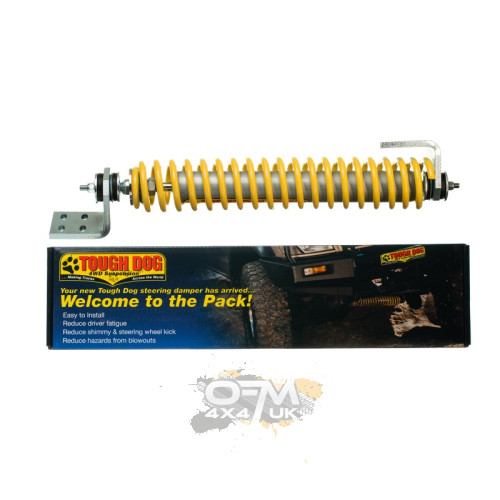 Tough Dog Steering damper Return to center Nissan Patrol lift 3/6' Tough Dog Steering damper Return to center Nissan Patrol lift 3/6'