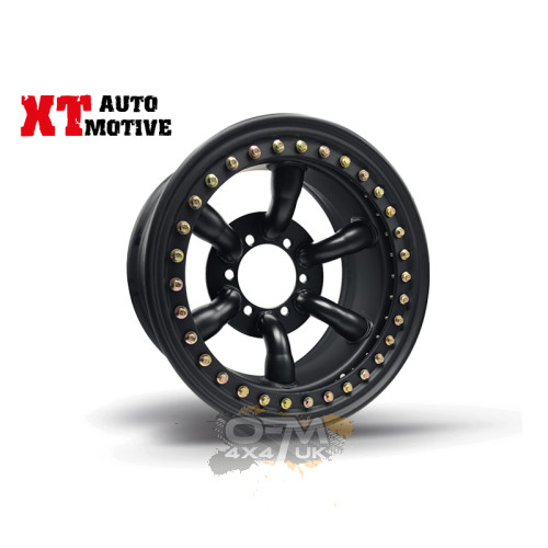 XT Automotive Tracrock Steel Beadlock Offroad Wheels 15x8 ET-35 6x139.7 CB110 XT Automotive Tracrock Steel Beadlock Offroad Wheels 15x8 ET-35 6x139.7 CB110
