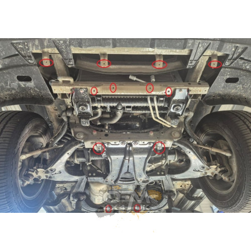 Steel transfer case guard for Maxus T60 Max (2025–2026) Steel transfer case guard for Maxus T60 Max (2025–2026)