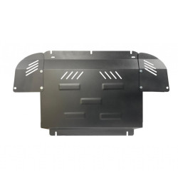Steel engine and gearbox sump guard for Alfa Romeo 147 – 1,6; 2,0; 3,2; 1,9JTD (2000–2010)