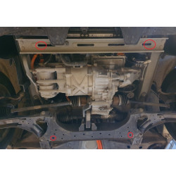 Steel sump guard for Dacia Spring (2021–2024)
