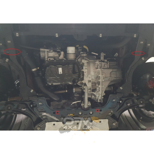 Steel sump guard for Ford Focus 4 (2018–2026) Steel sump guard for Ford Focus 4 (2018–2026)