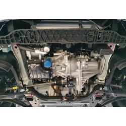 Steel sump guard for Hyundai i20 (2015–2020)