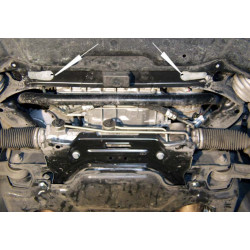 Steel sump guard for Mercedes E-Class W211 (2002–2008)