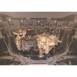 Aluminium sump guard for Toyota Yaris (2021–2026)
