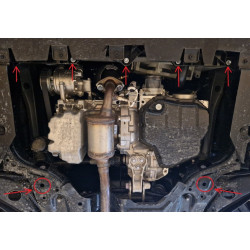 Aluminium sump guard for Toyota Aygo X (2022–2026)