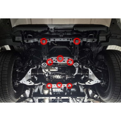 Aluminium sump guard for Toyota Hilux (2026–2026)