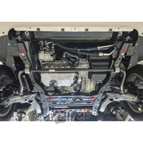 Aluminium sump guard for MAN Tge (2017–2026) Aluminium sump guard for MAN Tge (2017–2026)