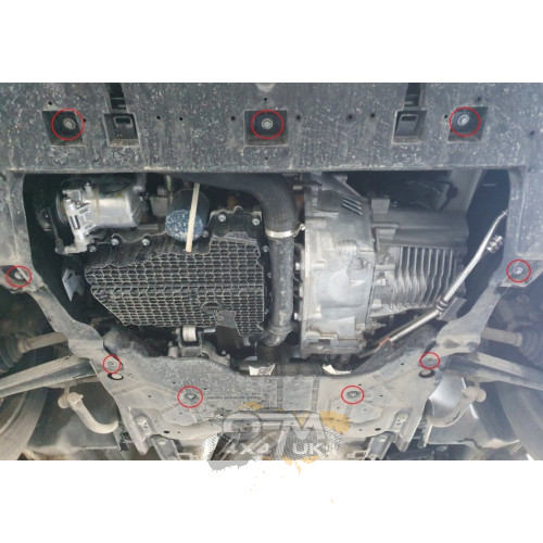 Aluminium sump guard for Citroen Dispach (2016–2026) Aluminium sump guard for Citroen Dispach (2016–2026)