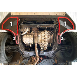 Steel sump guard for BYD Seal U DM-i – Hybrid (2024–2026)