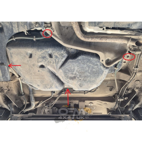 Steel fuel tank guard for Dacia Jogger (2021–2026) Steel fuel tank guard for Dacia Jogger (2021–2026)