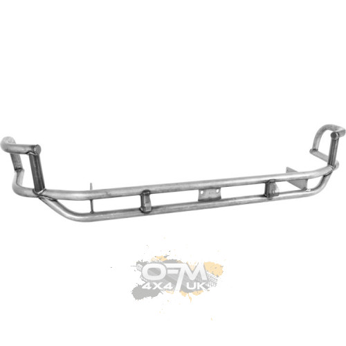 Trail-Gear Rock Defense Rear Bumper – Toyota Land Cruiser FJ80 (Bare Steel)